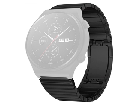 Correa de acero de titanio acero titanio 22mm liberación rápida para Huawei Watch GT 2 46mm/Watch GT 3 Pro 46mm - negro