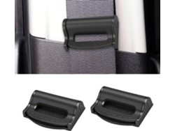 Ajustador De Cinturón De Seguridad Para Coche De 2 Piezas, Clip Universal Ajustable Para Todas Las Edades.
