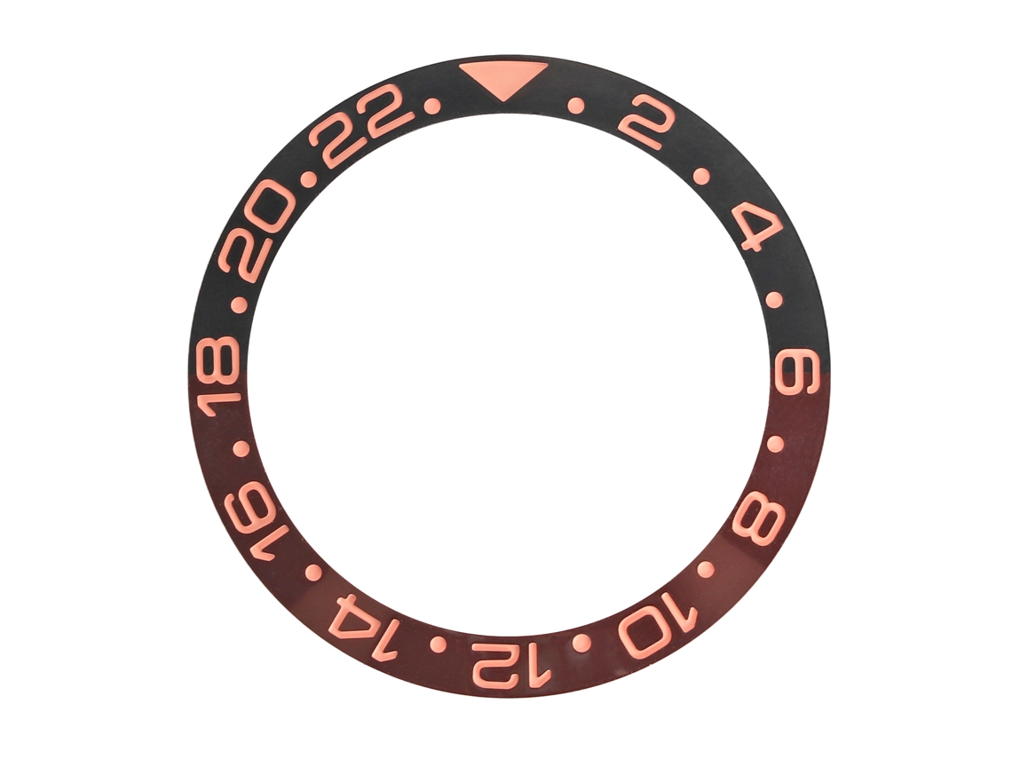 Inserto De Bisel De Cerámica Para Protector De Reloj, Accesorio De Repuesto, Negro, Rosa, Rojo, 1,6 Pulgadas.
