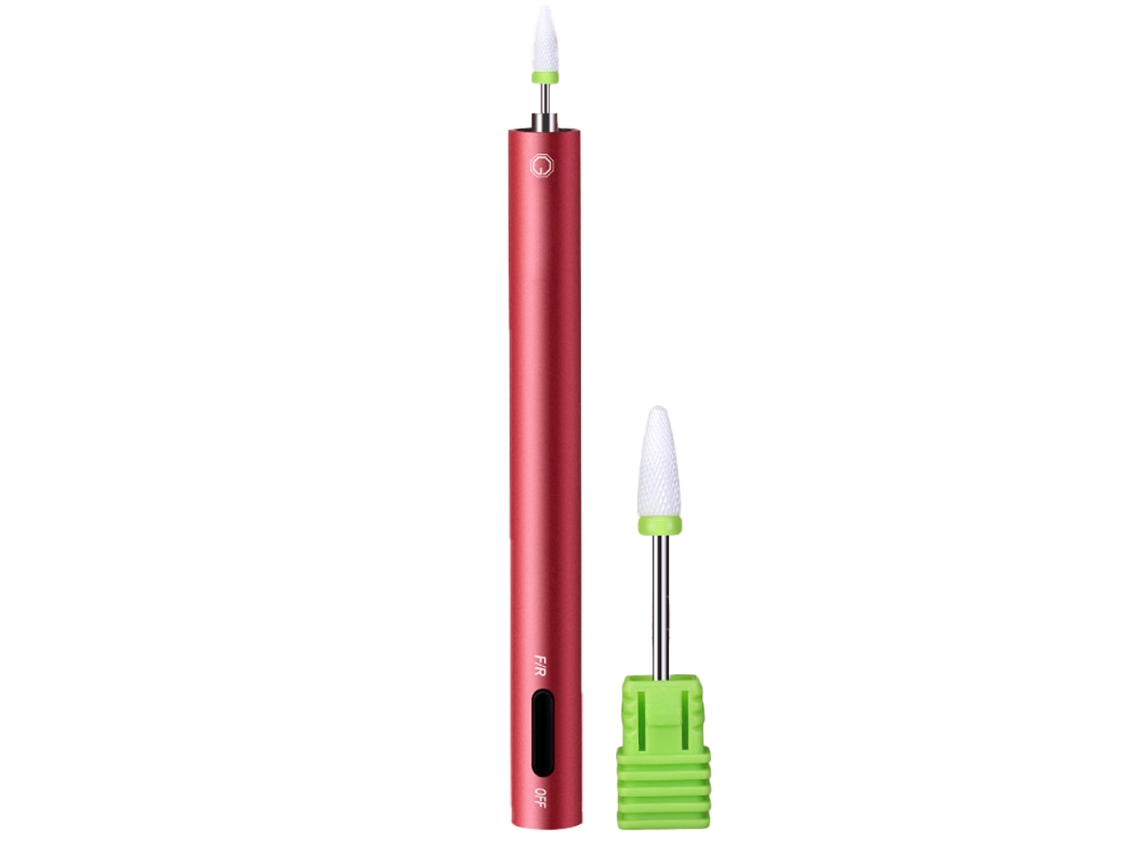 Pulidor de uñas USB, herramienta de manicura y pedicura con luz LED KOFIHETY