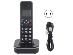 Teléfono Inalámbrico Digital D1102b Con Llamadas De Largo Alcance, Ideal Para El Hogar Y La Oficina.