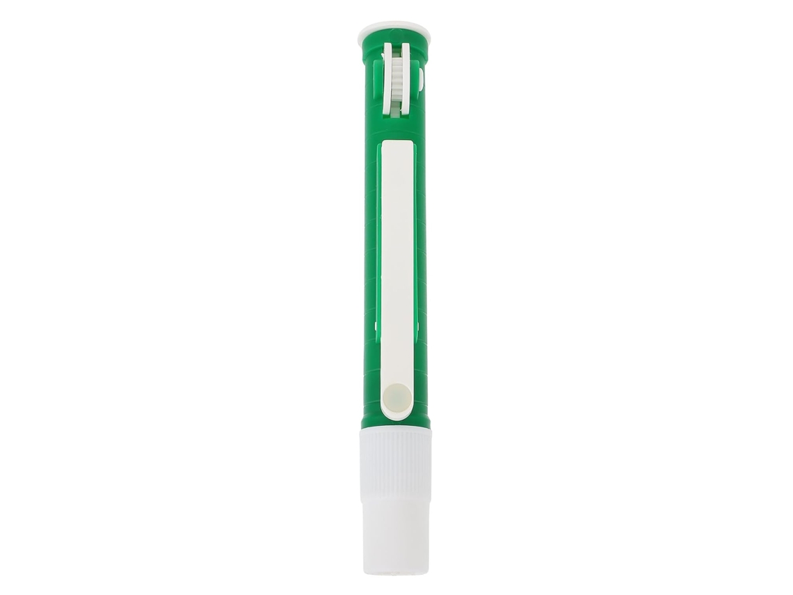 Pipeta Manual Verde De 10 Ml Em Plástico Resistente Para Laboratório Científico