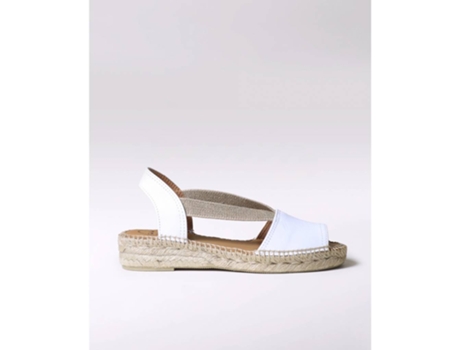 Zapatos de Mujer TONI PONS Etnat Tecido Blanco (37)