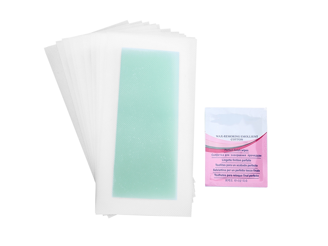 Vlrla-para Homens 12 Unidades Unisex Cabelo Removal Wax Strip Paper