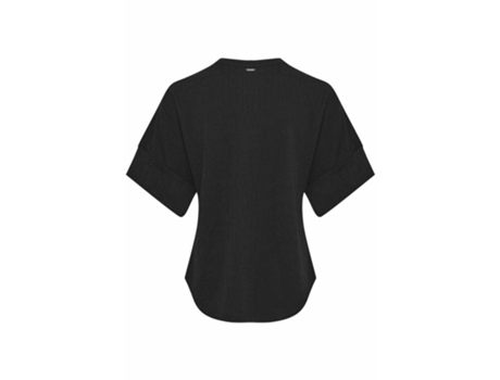 Camiseta de Mujer PULZ JEANS Aster Negro (S)