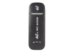 Router wifi Baoj-2026 4G LTE de 150 Mbps con ranura para tarjeta SIM, compatible con 10 dispositivos, módem USB portátil para oficina, viajes y hogar, color negro.
