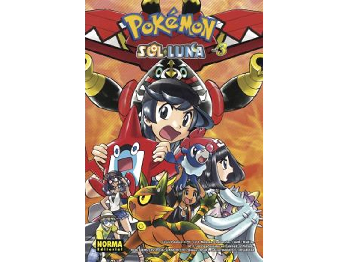 Libro Pokemon Sol Y Luna 03 de Hidenori Kusaka e Mato