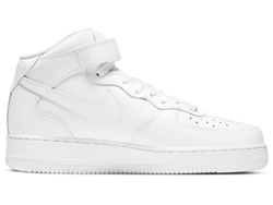 Zapatillas NIKE Air Force 1 Mid de Hombre (41 - Blanco)