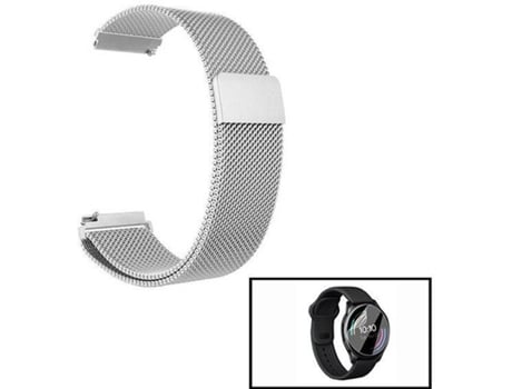 Correa + Protector Gel PHONECARE Milanese Loop Cierre Magnético OnePlus Oneplus Watch Gris