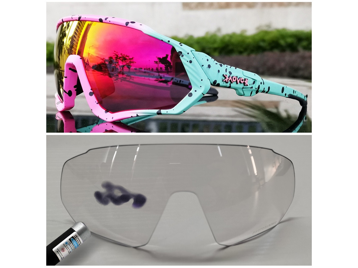 Gafas De Ciclismo, Gafas Fotocromáticas Cortavientos Para Bicicleta De Carretera Y De Montaña.