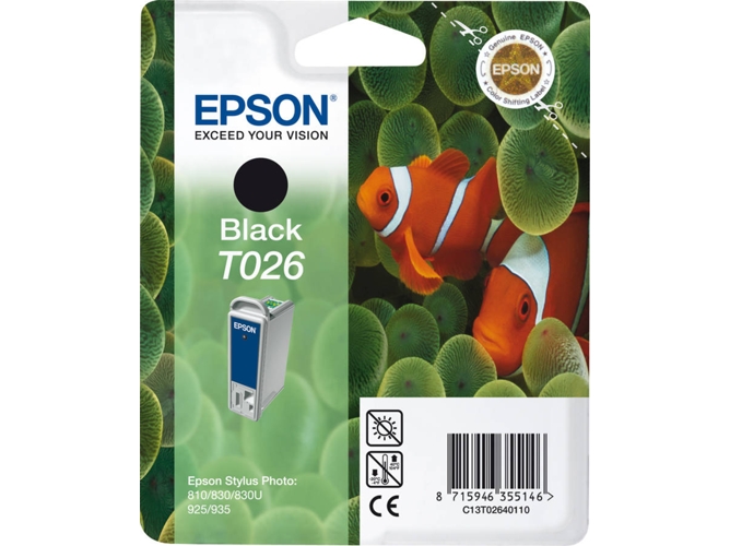 Cartucho de tinta EPSON T026 - C13T02640110