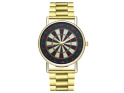 Reloj De Pulsera Unisex Zhoulianfa Con Brazalete De Acero Y Esfera Tipo Diana.