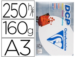 Clairefontaine DIN Papel De Fotocopia A3 160 Gramos Paquete De 250 Hojas