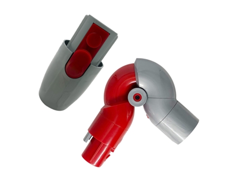 Conector de manguera de dirección con cabezal de cepillo de 180 grados, de mano para el hogar, piezas reemplazables para Dyson V7 V8 V10 V11