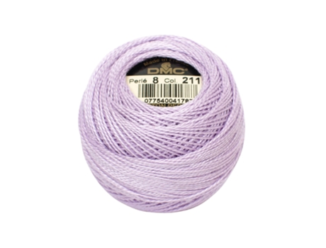 Hilo de Bordar DMC Perle 116A 8Mmx80M 10G Lilas Claro 211