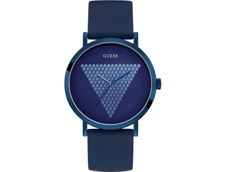 Reloj GUESS Hombre (Silicona - Azul)