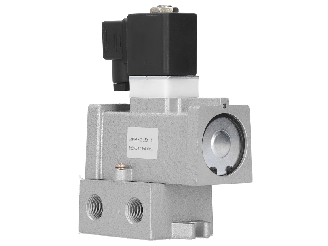 2026velora-válvula Solenoide Eléctrica G3/8in Cortacorriente 2 Posiciones 3 Vías Aleación De Aluminio Ac220v