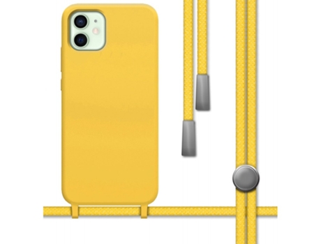 Carcasa iPhone 12 Mini (5.4) TUMUNDOSMARTPHONE Colgante Amarillo