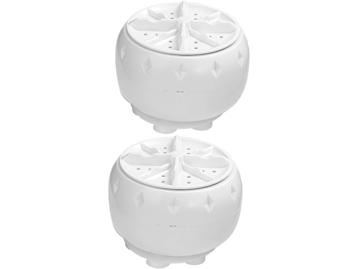 Minilavadora De 2 Piezas, Automática Y Portátil Con Control De Turbina Inteligente.