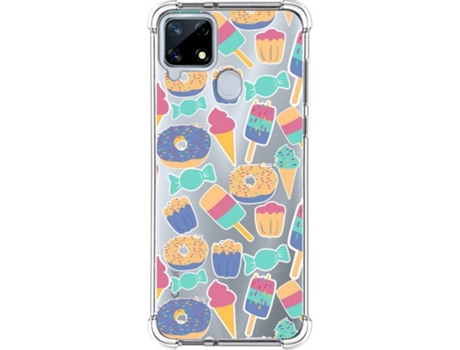 Carcasa Realme 7i / Narzo 30A TUMUNDOSMARTPHONE Dulces 02 Multicolor