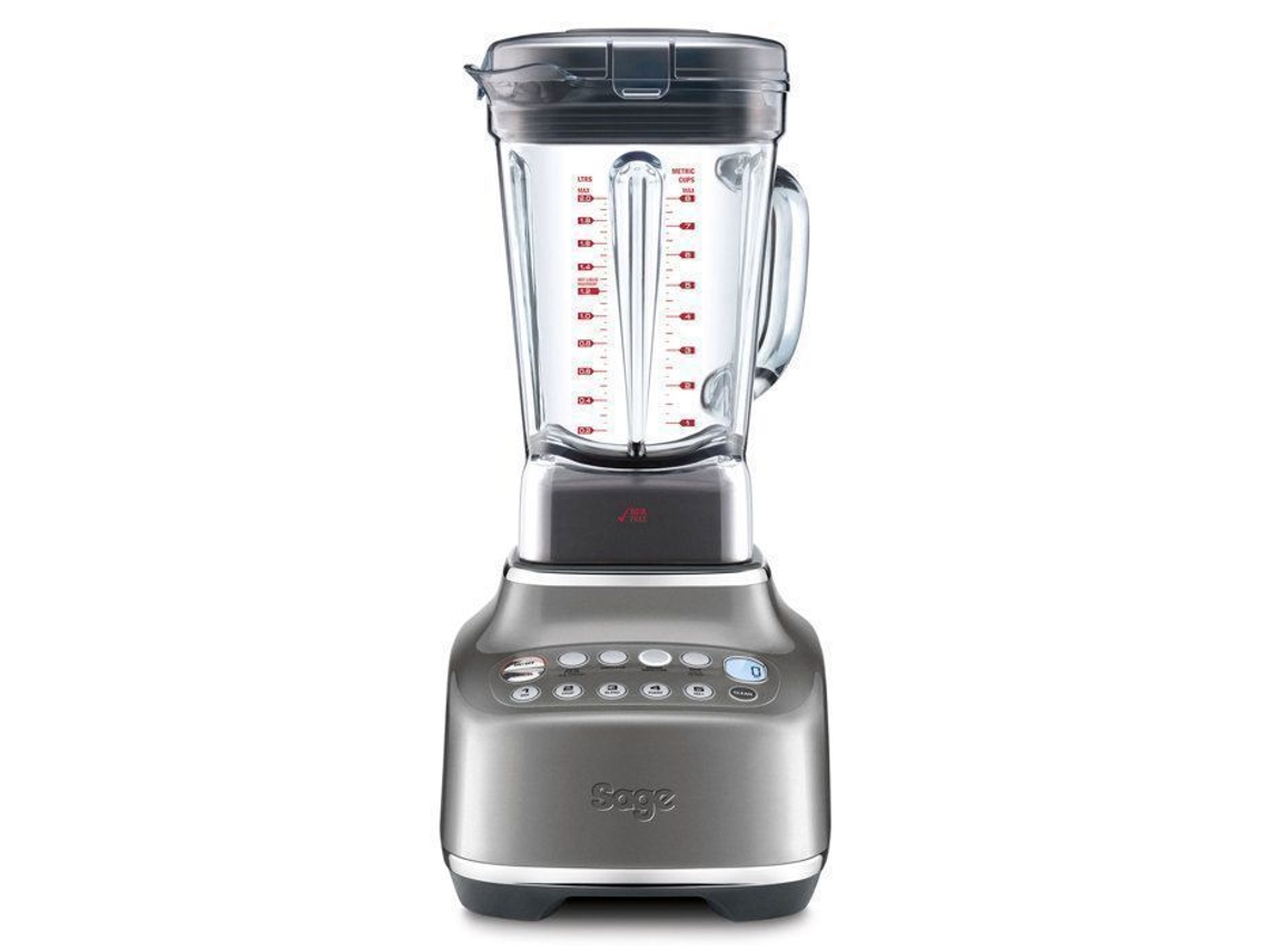 Licuadora Súper Rápida Q Quick Potencia 2400w, 4 Programas De Toque Único, 5 Configuraciones De Velocidad Capacidad 2l, Hickory Ahumado Sage