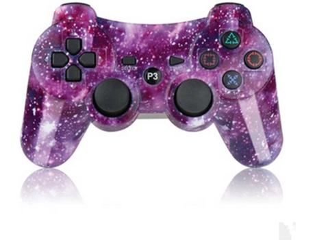 Mando PS3 EYIERJIA PS3 Morado (Inalámbrico)