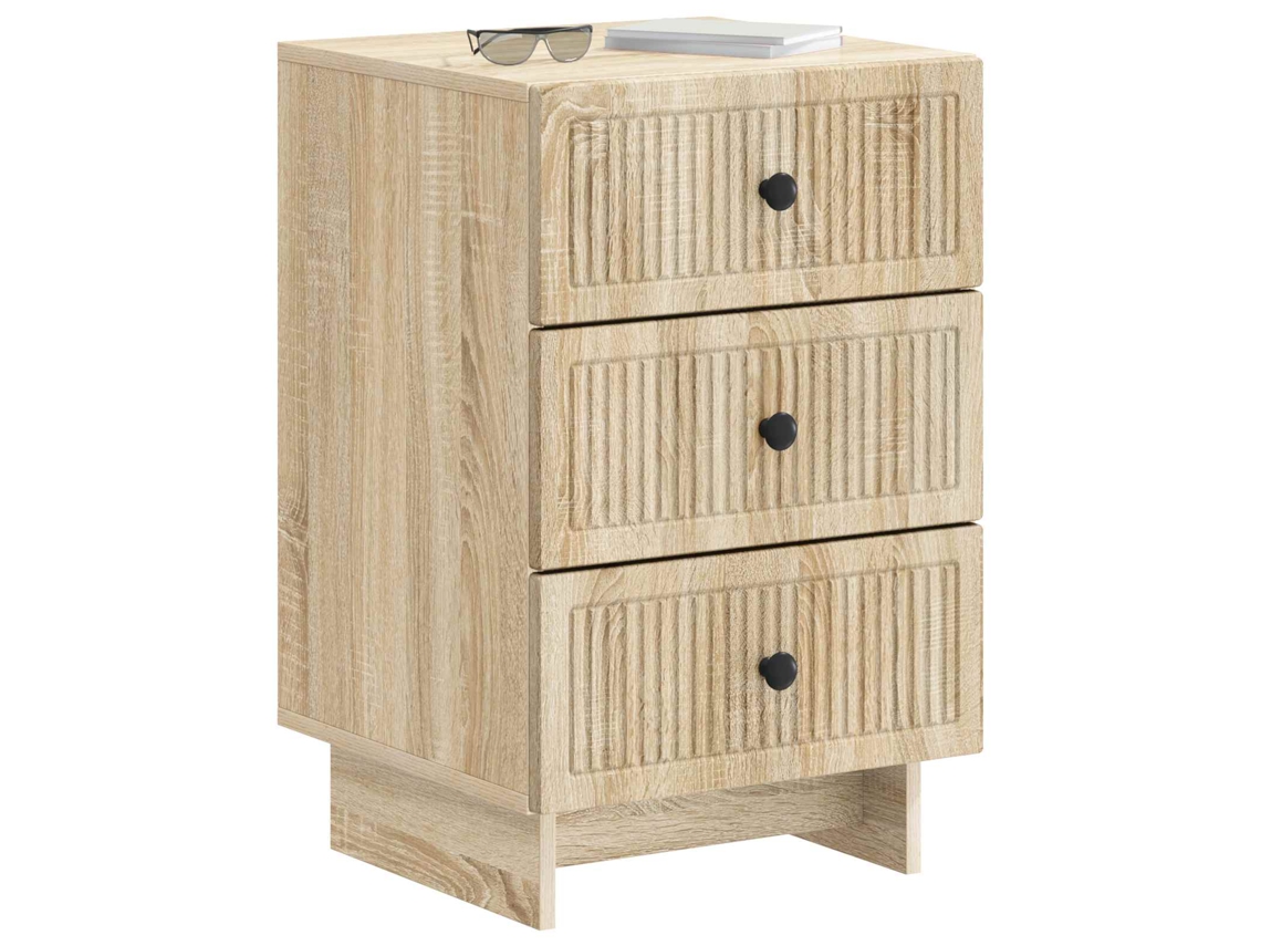 Maison Exclusive - Armario De Noche Con Cajón Roble Sonoma 43 X 41 X 66,5 Cm