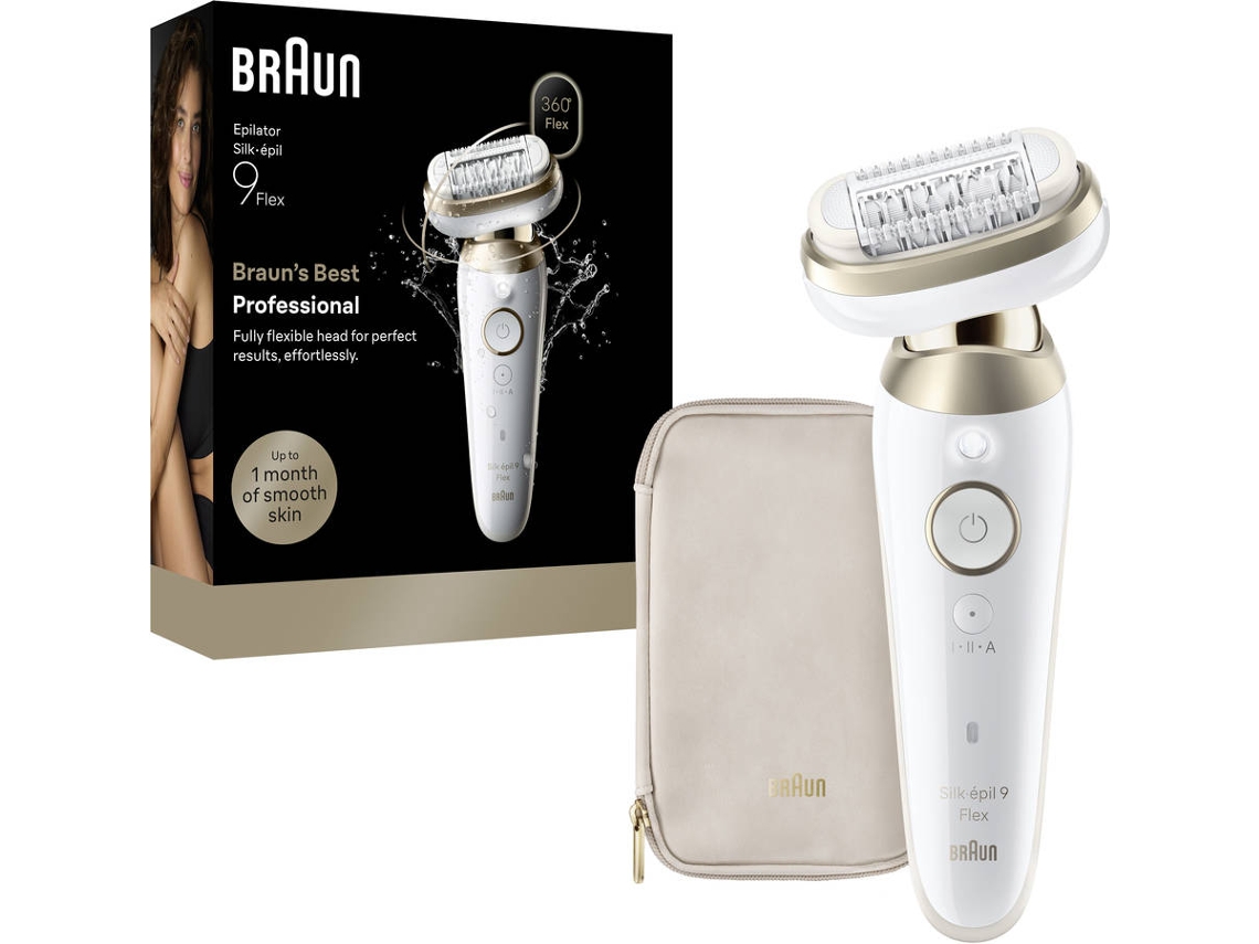 Depiladora BRAUN Silk·épil 9 Flex 9-011 (Arranque - Multi-zonas - Batería)