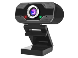 Cámara web HD con micrófono 1080p para videoconferencias, enseñanza y transmisión en línea (Black Yizhood)