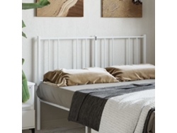 Cabecero De Metal Blanco 135 Cm