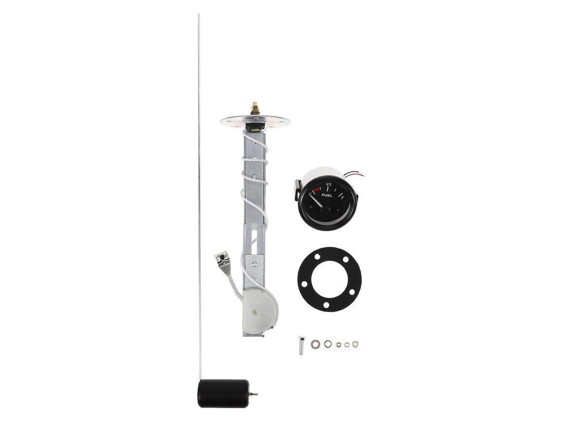 Indicador De Nivel De Combustible De 12 V Y 52 Mm Para Vehículos - Fácil Instalación, Fabricado En Hierro Abs...