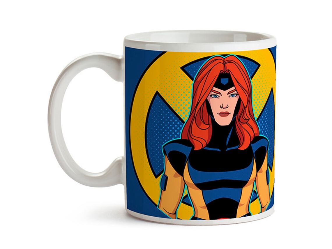 Taza Jean Grey De Marvel X Men Semic Studio