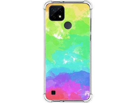 Carcasa Realme C21 TUMUNDOSMARTPHONE Acuarela 03 Multicolor