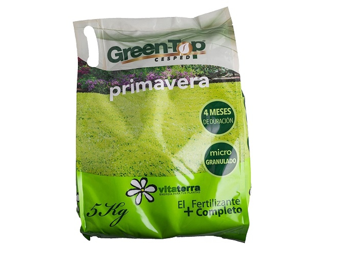 Fertilizante para gramado de primavera VITATERRA Greentop 5 kg