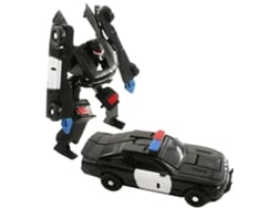Rebe-brinquedo De Robô Transformável Para Crianças Mini Carro Robô Figura De Ação Presente Infantil