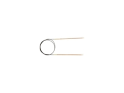 Agujas circulares fijas Knit Pro Basix Birch de 40 cm n.º 5 Knitpro