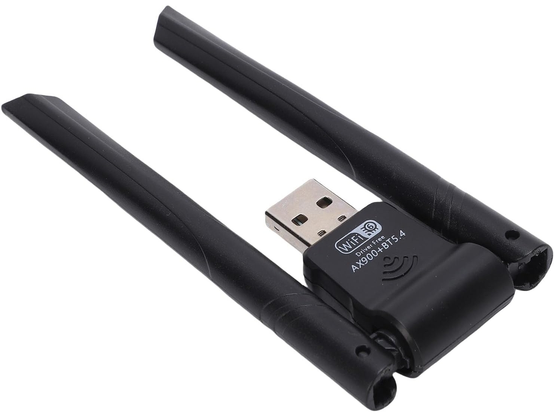 Adaptador Wifi Usb De Doble Banda De 900 Mbps (2,4 Ghz Y 5,6 Ghz) Para Pc - Plug And Play