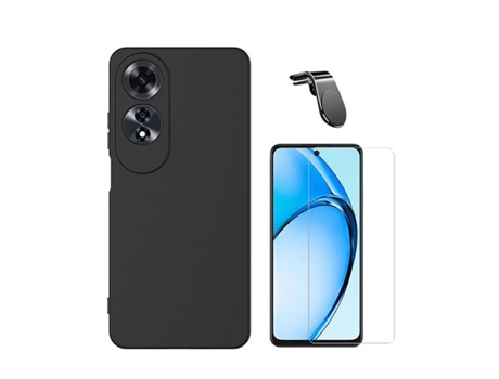 Funda Clearglass Safe Driving para Oppo Oppo A60 PHONECARE Negro