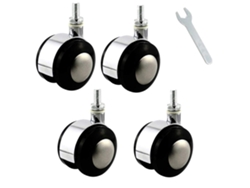 Ruedas Giratorias Freno Para Muebles Ideal Para Uso
