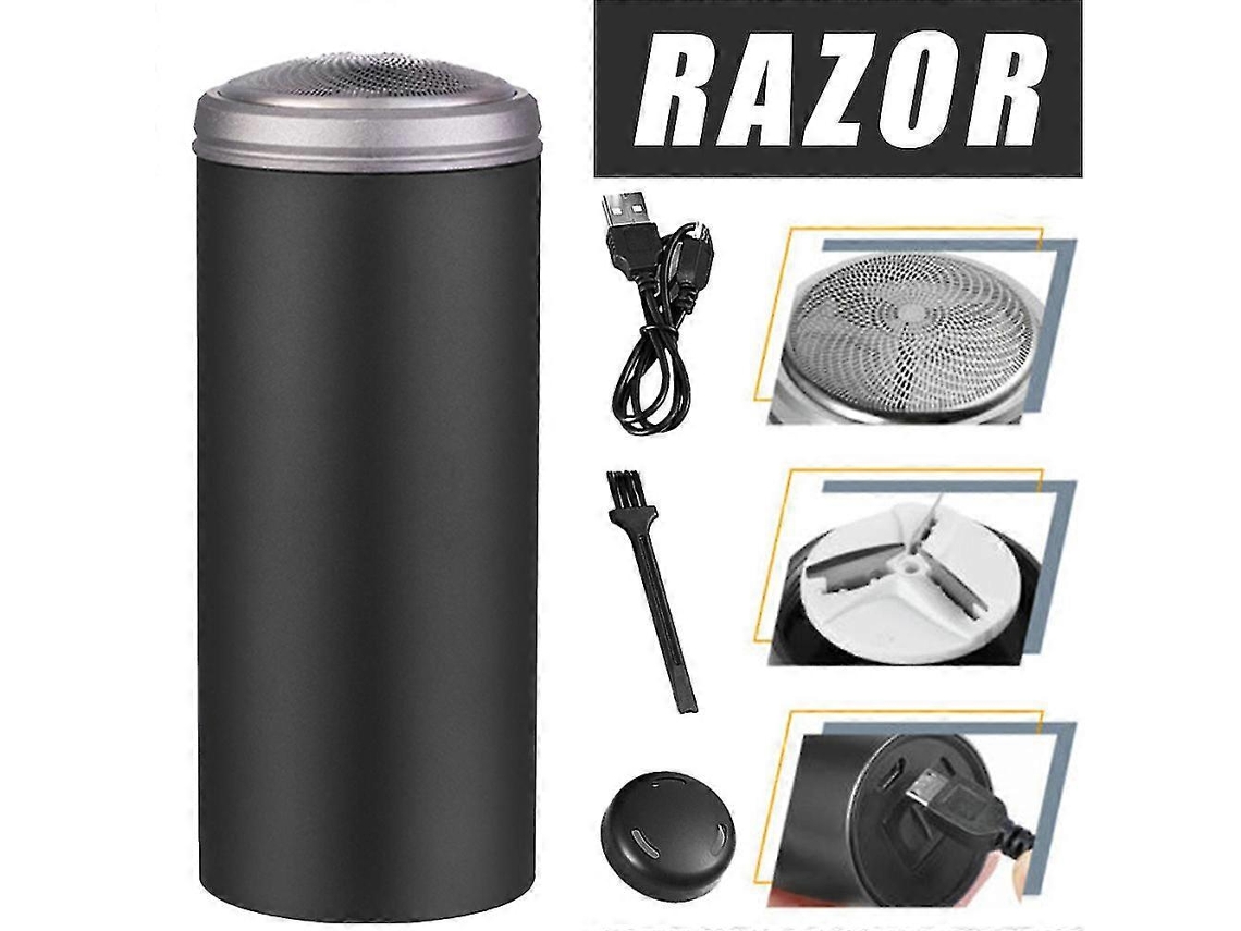 Mini afeitadora eléctrica para hombre, afeitadora, recortadora, lavable, Nostalgia88