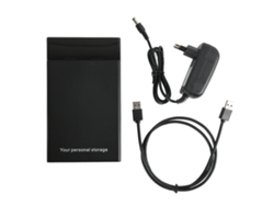 Enclosure Para Hd Ssd Sata 3.5/2.5 Polegadas Usb3.0 Com Adaptador 12v Uasp Suporta Até 10tb 6gbps Plug Ue