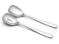 Cubiertos de Ensalada A DI ALESSI Knifeforkspoon Inox (Gris - Acero Inox - 25 cm)