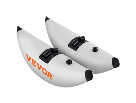 Estabilizadores inflables para Kayak, flotador inflable de PVC con varilla de brazos auxiliares, 2 piezas VEVOR