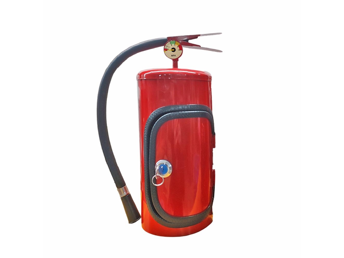 Mini bar extintor para bomberos amantes del whisky