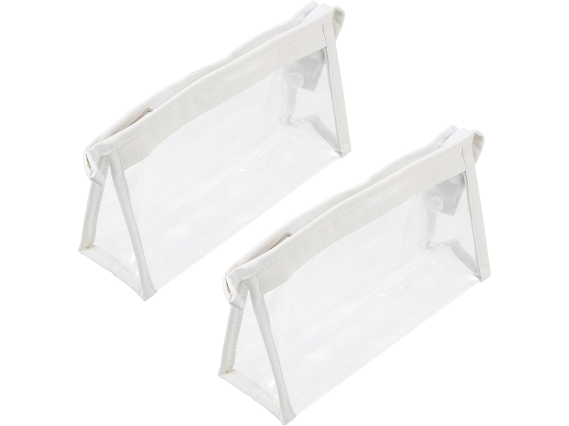Estuche para lápices y bolígrafos, 2 piezas, organizador portátil de útiles escolares de gran capacidad, Gokoco