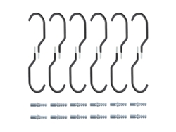 24 ganchos para bicicleta. ALLINLESS