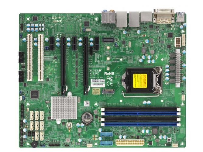 Placa Base SUPERMICRO X11SAE (Socket LGA1151 - Intel C236 - ATX)
