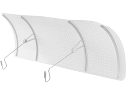 Abs Blanco Hogar Deflector De Viento Para