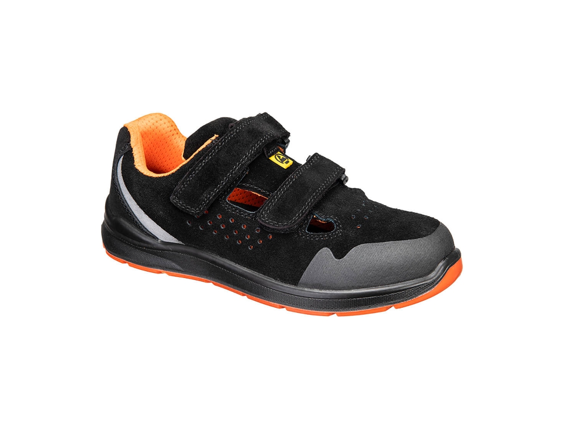 Sandalia S1 Esd Sr Fo - Protección Y Confort Negro / 48