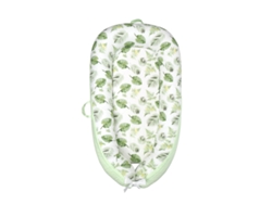 Cuna Portátil Desmontable Hojas Verdes Frescas 50*80Cm SIURN